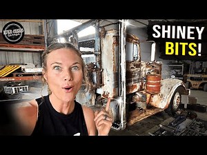 Exhaust, fuel system and IGNITION on the 53 Pete!