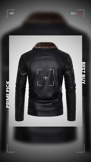 Men’s Fur-Lined Leather Jacket
