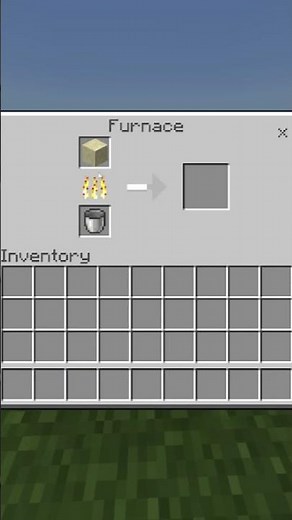 How To Get Smooth Sandstone With Smelting In Minecraft #Shorts