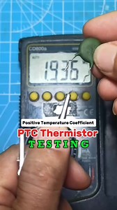 167K views · 1.4K reactions | Positive Temperature Coefficient (PTC) Thermistor Testing. #Reels #viral #shorts #audio #servistv #diyproject #radio #FM #diy #repair #LED #electrician #speaker #electricalengineering #electronics #diyprojects #ideas #creative | Belajar Servis Elektronika | Facebook