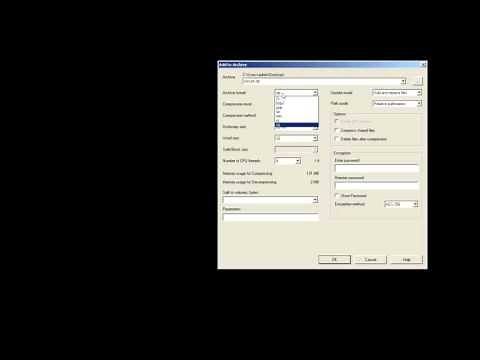 Encrypting a file using 7-Zip