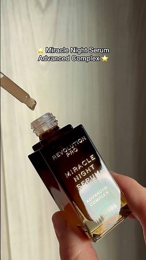 Let's unbox the NEW Revolution Pro Miracle Night Rescue Serum Advanced Complex ✨🤎