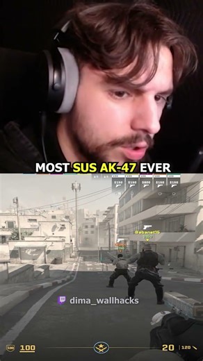 Weird AK-47 craft...#cs2 #counterstrike2 #dimawallhacks