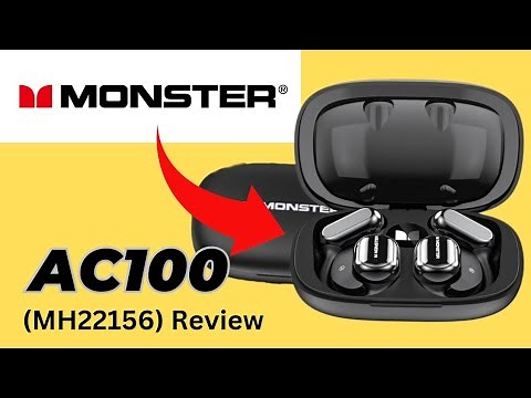 Monster AC100 Bluetooth Review (MH22156) | Open Free Headset