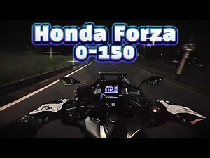 Honda Forza 750 Night Ride. | 0-150 km/h Acceleration & City Overtakes | 4K POV