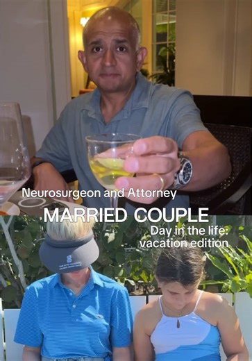 Vacation, neurosurgeon edition. Mary somehow runs the same level of efficiency in a different time zone. Kids fed, sunscreen on, plans made, everyone moving. Meanwhile I’m asleep, trying local food I probably shouldn’t be eating, testing drinks I definitely don’t recommend, and remembering what it feels like to slow down. It’s a good reminder that at home I operate on brains, but on vacation she operates the entire family. Grateful for the balance. And yes, I’ll be back to salads soon. #fyp #neu