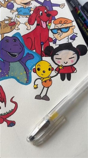 Día 16 | Rollie Pollie Ollie 💛✨ #rolliepollieollie #cartoons #art #sketch #drawing