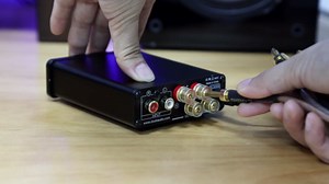 Nobsound Mini Dual TPA3116 Digital Power Amplifier HiFi Stereo Amp Audiophile-Grade 2.0 Channel 100W×2 NE5532P Pre-Amp (Black)