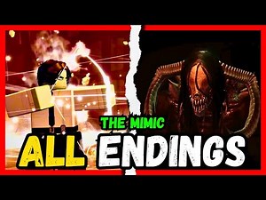 The Mimic Book 2 Chapter 4 ALL ENDINGS (TRUE + BAD ENDING) - ROBLOX