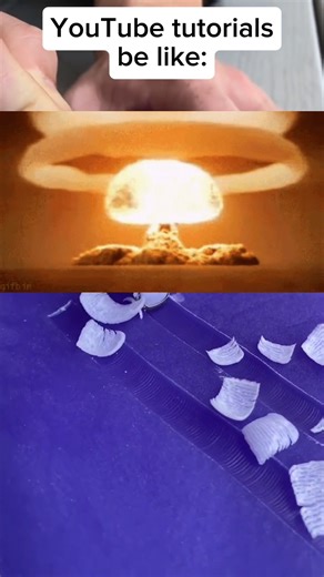 YouTube tutorials be like. #shorts