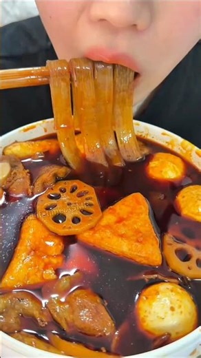 One Bite Spicy Noodles Eating Challenge 🔥🍜 #shorts #foodie #mukbang