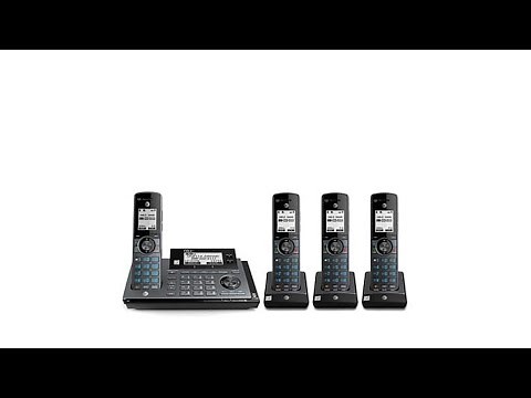 AT T Cordless Phone 4pack with Smart Call Block USB Mo...