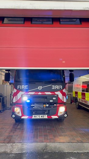 It’s here, our brand new appliance. All checks are complete and it’s ready for action 🚒 | Thirsk Fire Station