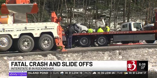 One killed, three injured in Vt. interstate crash