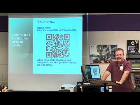 2026 FTCE Computer Science K12 Certification Exam Course - Welcome and Intro