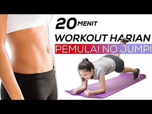 20 Menit Olahraga Ringan! Workout Bakar Lemak Perut dan Paha! | Workout Pemula