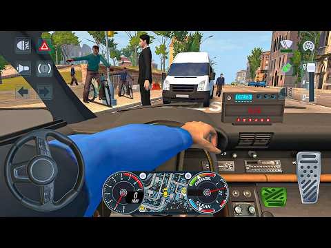 Taxi Cab Driving Simulator: Porsche 911 super car taxi sim traffic driving - Taxi android gameplay