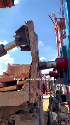 Industrial Hydraulic Frame Straightening