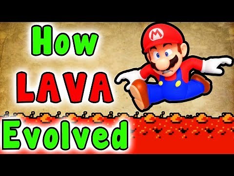 Super Mario - Evolution Of The LAVA HAZARD (1985 - 2020)