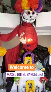 1.2K views · 24 reactions | Happy Halloween from all the Axel Hotel Barcelona team  | Axel Hotel Barcelona | Facebook