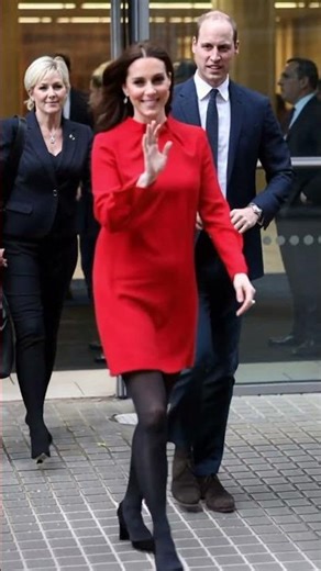 Princess of Wales Turns Heads in Bold Red Dress | Effortless Royal Confidence