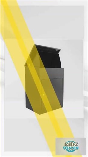 Parcel Delivery Drop Box Mailbox - Secure Home Package Post Locker 44x35x58cm