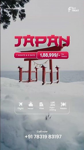 Japan Tour Package 2026 🇯🇵 | 7 Nights 8 Days Itinerary | Cost, Places & Full Plan