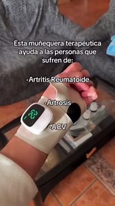 Rechargeable Adjustable Electric Wrist Massager, Ergonomic 360° Support Portable Cordless Hand Heating Pad with 8 Modes, 30 Intensity Levels for Hand Pain Relief, Magnetic Detachable Host (White)