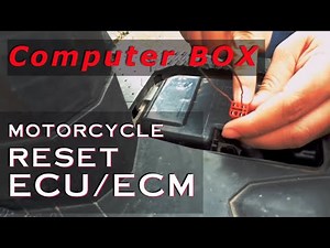 Motorcycle Reset ECU / Computer Box Part 2 : Resetting ECU/ECM
