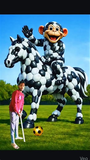 The mascot vibrato assistant placed on the football field #foryoupage #trending #viral #football #monkey