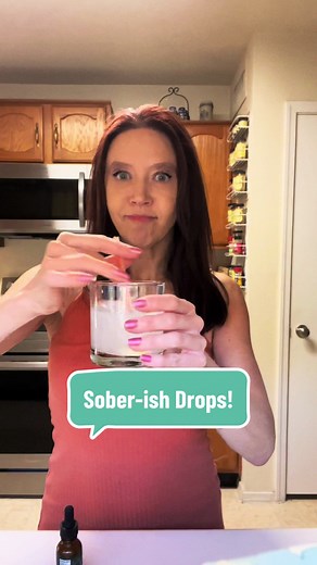Sober-ish drops review Part 1! #noalcohol #alcoholfree #wine #soberish #notdrunk #newproduct #sober #soberishdrops #drinking #drinks #drink #fyp #foryoupage