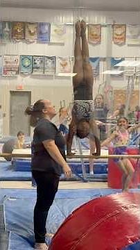 Life lately as a 7y.o gymnast 🤸🏾‍♀️ ❤️ #labkidz #gymnast