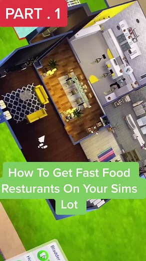 How to Add Fast Food Restaurants in Sims 4 | Part 1