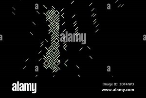 Diagonal Sliding Lines Forming Tajikistan Map Silhouette