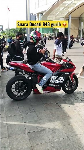 THE SOUND OF THE DUCATI 848