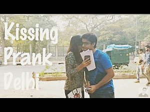 Kissing Prank Delhi | Pranks in India || AASHIV MIDHA