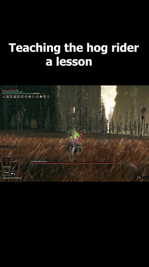 The Courageous Fallen: Elden Ring Hog Rider Boss Fight