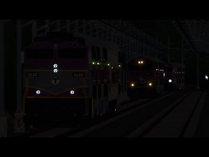 [Roblox] MBTA Commuter Rail & Amtrak High Speed Action on Providence Line (Part 2) (8/8/24)