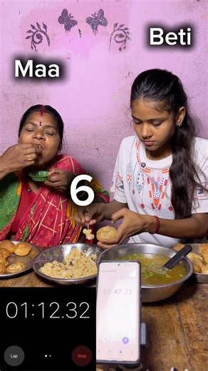Maa Beti Me Pani Puri Challenge 😨 | #minivlog #cooking #challenge #recipe #panipuri #shorts #viral