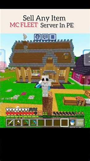 How To Sell Any Item Mc Fleet Server In Pocket Edition !! 🤑 #shots #Minecraft #Mcfleet