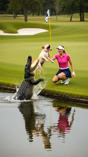 Brave Eagle Saves A Helpless Puppy From A Vicious Alligator Attack! #rescue #animals #eagle | Mr. LOST DOG