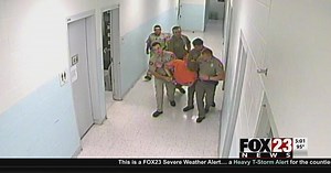 Tulsa County Sheriff's Office releases video of inmate allegedly attacking corrections officer