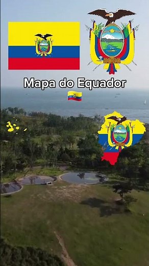 Mapa do Equador 🇪🇨 #shorts #mapping #mapa #américas #americadosul #equador #ecuador