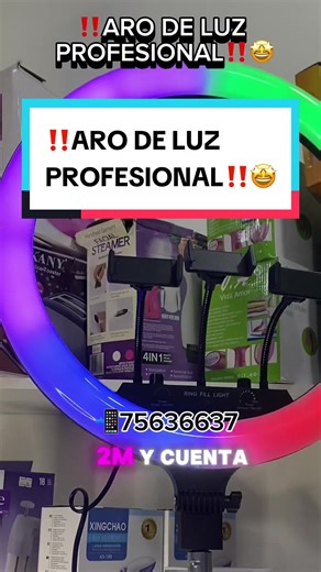 El Mejor Aro de Luz Profesional para Crear Contenido