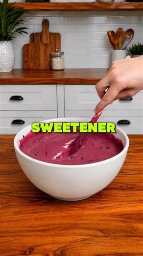 Creamy Blackberry Lemon Ice Cream | Bright, Fruity & Refreshing Healthy Dessert #recipe #yt