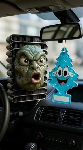 TalkingCarParts05 Car air freshener is bad for your AC evaporator