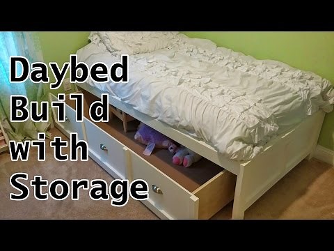 Daybed Build With Storage