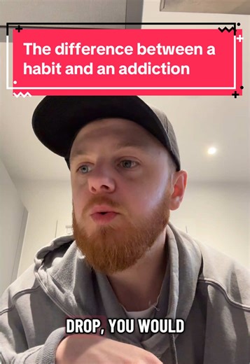 The difference between a habit and an addiction can be a difficult line to tow and most of the time we move past the habit phase without even realising it. Causing addiction to feel like normal life #quitvaping #quitsmoking #vape #smoke