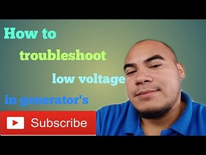 How to troubleshoot low voltage in generators benzblogs