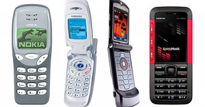 Nokia tijolão e Motorola V3: relembre os celulares famosos dos anos 2000